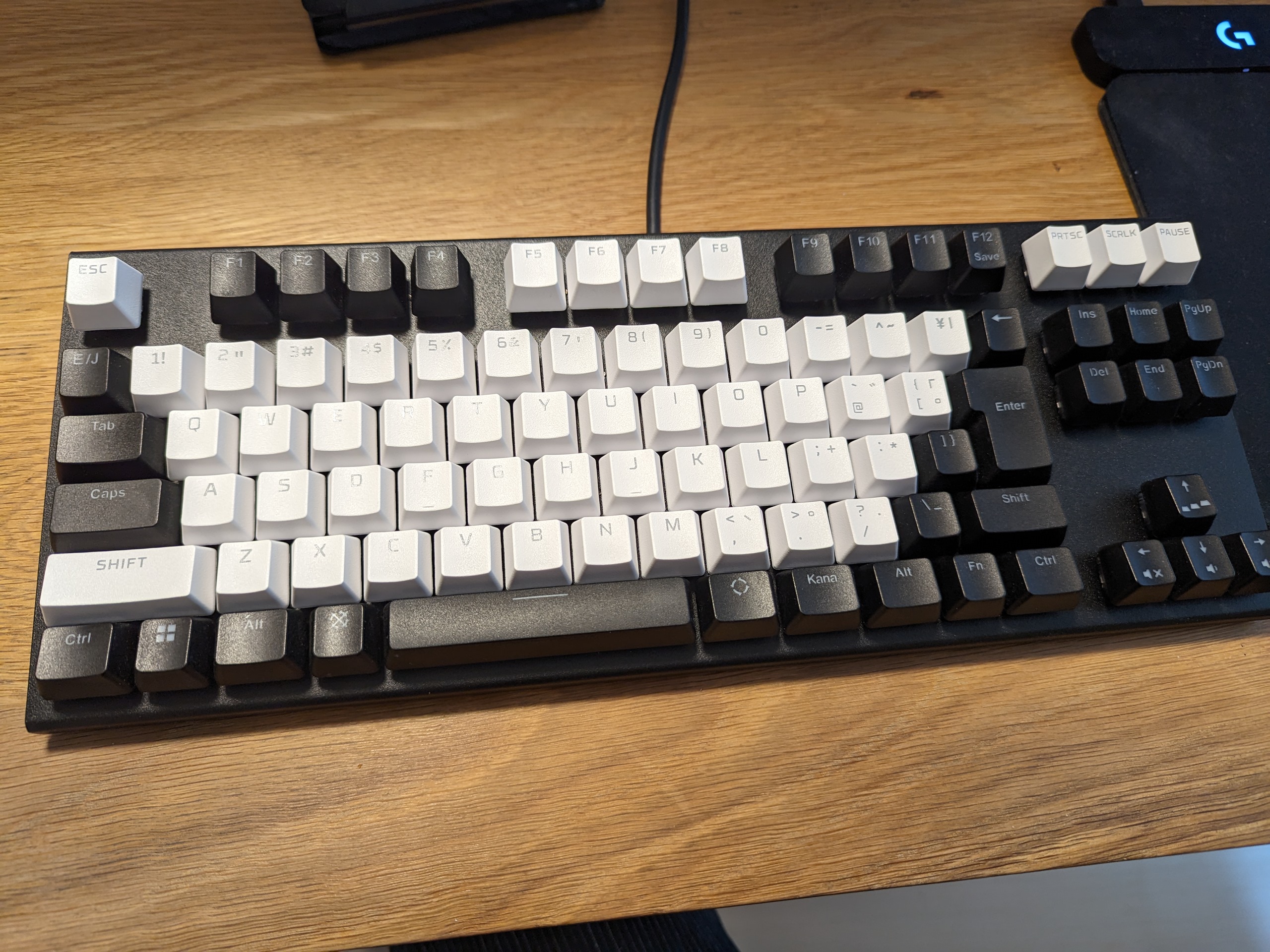 REALFORCE GX1 30g 日本語配列 キーキャップ換装済み
